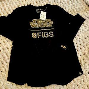 Women’s FIGS limited edition super soft under scrub/ Star Wars XXS